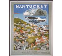 Poster Nantucket Ferrovia Città di Mare Wall Art - 12X16/16X20/18X24/24X36