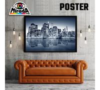 POSTER NEW YORK NY GRANDE MELA LIGHT SKILINE NIGHT ARREDAMENTO CASA TOP QUALITY