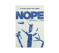 Poster Nope It's Not What You Think 2022 American Neo-Western Science Fiction Horror Film Cover Poster Wall Canvas Poster Decorazione Camera Da Letto Sport Paesaggio Ufficio Camera Decor Regalo Senza