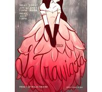 Poster Opera La Traviata Modern Ballet Theatre Wall Art -...