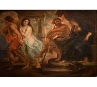 Poster Orfeo ed Euridice nell'Ade arte classica da parete -...