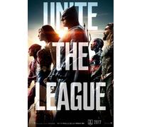 Poster Originale Di Justice League - Unisci La Lega D/S Stile Avanzato Batman
