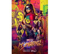 Poster Originale Di Ms Marvel - Doppio Lato - Iman Vellani Matt Lintz