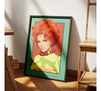 Poster ORNELLA VANONI Personalizzato - Stampa A4 A3 A2 con Testo e Spotify Code