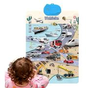 Poster parlante, educativo per l'apprendimento della lingua inglese, poster interattivo, per bambini, aula prescolare, asilo, asilo, casa, sala giochi, Natale, compleanno