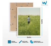 Poster passeggiata pacifica nei prati - arte da parete ispirata alla natura...