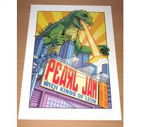 Poster Pearl Jam - Tour Australia 2006 Melbourne - Joe Whyte / Originale In Mint