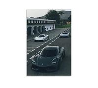 Poster per auto da corsa Konigsegg Jesko Super Car Sports Cars Poster decorativo su tela da parete e arte stampa moderna per camera da letto in famiglia, 40 x 60 cm