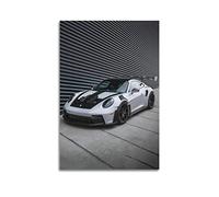 Poster per auto sportive 911 GT3 RS Supercar Racing Cars Poster decorativo su tela da parete e stampa artistica moderna per camera da letto, 50 x 75 cm