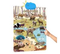Poster Per Bambini Giochi Interattivi Divertenti Per Sviluppo Con Suono