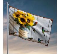 Poster per dormitorio universitario per ragazzi gioiose piccole cose. Bandiera estiva bandiere decorative per la casa (30 x 45 cm)