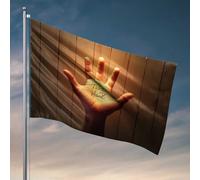 Poster per dormitorio universitario Take My Hand: A Gentle Invitation Flag Gym Flag Man Cabe Decor (152 x 244 cm)