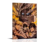Poster per il soggiorno The First Part of The Final Season of Attack on Titan 30 x 45 cm