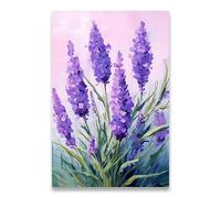 Poster per la decorazione della parete,dipinto su tela,lavanda,concezione artistica,1 pezzo,decorazione della camera da letto,casa,bellissimi paesaggi,immagini della stanza 40x50cm Senza Cornice