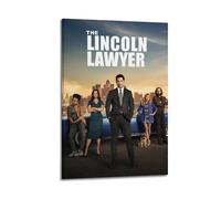 Poster per la serie TV The Lincoln Lawyer, poster decorativo da parete su tela, stampa artistica moderna, poster decorativo per camera da letto (60 x 90 cm)