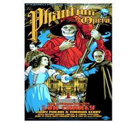 Poster Phantom Opera Teatro Horror Gotico Wall Art - 12X16/16X20/18X24/24X36