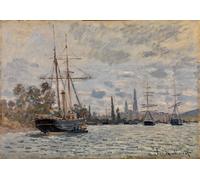 Poster Porto con navi a vela ShoreLine Wall Art - 16x12/20x16/24x18/36x24