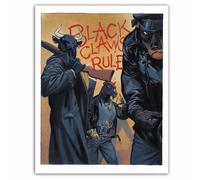 Poster poster offset Blacksad Juanjo Guarnido, regola artigli neri (50x70 cm)