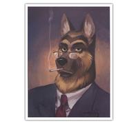 Poster poster offset Blacksad Juanjo Guarnido, Ritratto di Smirnov (30x40 cm)