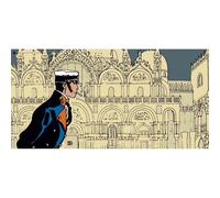 Poster poster offset Corto Maltese, Histoire (100x50cm)