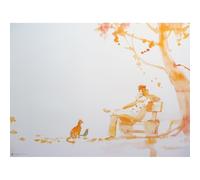 Poster poster offset Corto Maltese, Occidente (50x40 cm)