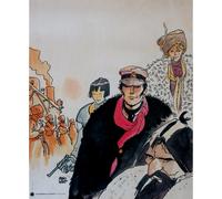 Poster poster offset Corto Maltese, Siberia (40x50 cm)