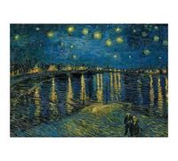 Poster poster offset di Vincent Van Gogh, La notte stellata (70x50 cm)