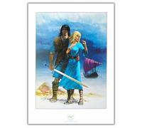 Poster poster offset P&T di Thorgal e Aaricia Rosinski (50x70 cm)