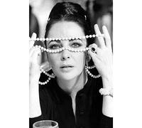 Poster Poster Stella Famosa Elizabeth Taylor 1974 Cinema Retro Vintage Attrice 10