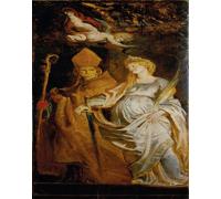 Poster Processione Santa Martire e Vescovo Wall Art - 12X16/16X20/18X24/24X36