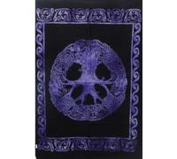 Poster regalo albero celtico fatto a mano da appendere a parete arazzo in cot...