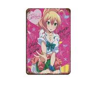 Poster retrò a tema anime My First Girlfriend Is A Gal 3, in metallo, stile retrò, decorazione da parete per bar, grotta, bar, famiglia, garage, 20 x 30 cm