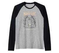 Poster retrò con album musicale in metallo gotico con teschio di serpente Maglia con Maniche Raglan