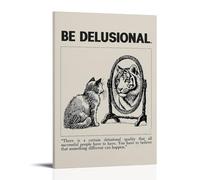 Poster retrò con citazioni positive e fantasie sul potere, arte poster su tela, decorazione da parete moderna per la casa, camera da letto, soggiorno, camera da letto, dormitorio, bar, bagno, cucina