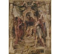 Poster retrò Daniel Before the King - arte biblica da parete -...