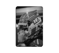 Poster retrò in metallo con motivo "Formula Racing" in metallo, stile chic, retrò, pittura in ferro, decorazione da parete, per bar, grotte, bar, famiglie, garage, 20 x 30 cm