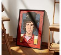 Poster RINO GAETANO Personalizzato - Stampa A4 A3 A2 con Testo e Spotify Code