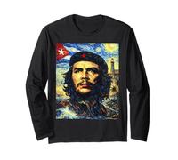 Poster Ritratto Camicia Che Guevara Cuba Rebel Graphic Maglia a Manica