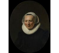 Poster Ritratto Matrona Olandese Museum Quality Wall Art -...