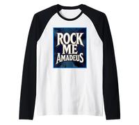 Poster Rock Me Amadeus Maglia con Maniche Raglan