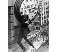 Poster Safety Last Harold Lloyd - Commedia Film Wall Art -...