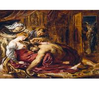 Poster Sansone e Dalila capolavoro arte da parete - 16x12/20x16/24x18/36x24