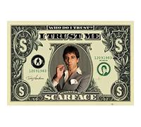 AMBROSIANA Poster Scarface Dollar Bill, 61x91,5 cm
