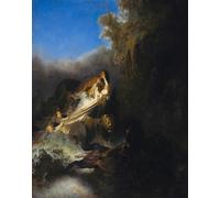 Poster scena carro mitico arte da parete dramma barocco -...