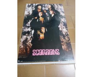 POSTER SCORPIONS 1989 VINTAGE OTTIME CONDIZIONI