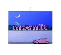 Poster sfumato con personalità creativa estiva, scolapiatti per bancone della cucina, grande tappetino di asciugatura per bancone della cucina, assorbente, piccolo, 16 x 18 pollici