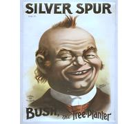 Poster Sperone Argento Bush the Tree Planter Wall Art - 12X16/16X20/18X24/24X36