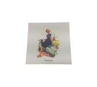 POSTER STAMPA PIN-UP ANNI 50 VESPA VINTAGE