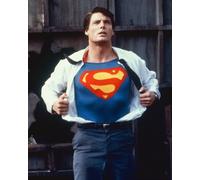 Poster Stampato Di Christopher Reeve Come Superman/Clark 24x20"