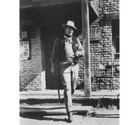 Poster Stampato Di JOHN WAYNE Come Sceriffo JOHN T. CHANC 24x20"
